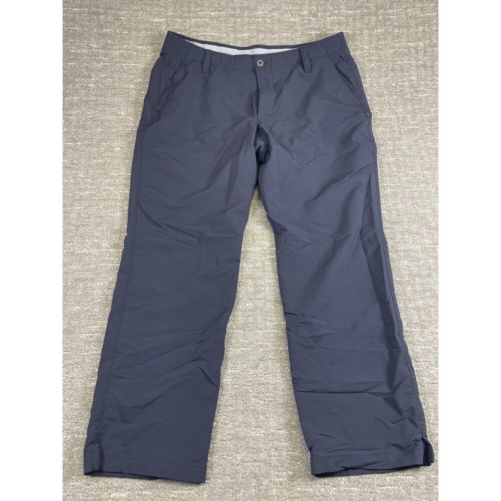 Under Armour Men's Match Play Golf Pants 38 X 30 Black No Fade